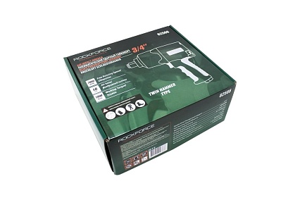 Ударный пневмогайковерт Rockforce 3/4'' DR с реверсом и регулировкой усилия RF-82566(48142)