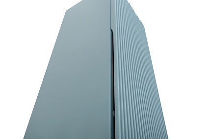 Шкаф пенал BelBagno Uno 33 см Голубой матовый UNO-1600-1A-SC-AO