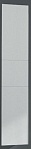 Фасад пенала Marka One Mix 30x159 Push, МДФ, дымчатое дерево