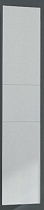 Фасад пенала Marka One Mix 30x159 Push, МДФ, дымчатое дерево