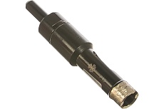 Коронка алмазная по керамограниту, серебряная пайка (16 мм) TRIO-DIAMOND GCB757