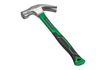 Молоток-гвоздодер с магнитным держателем гвоздя Rockforce 350гр RF-T7012(56618)