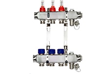 Комплект коллекторов с расходомерами и кронштейнами Ридан SSM-3RF set 3 контура 088U0953R
