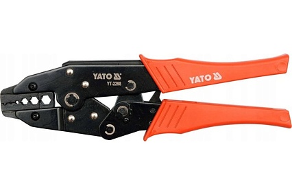 Пассатижи для обжима и зачистки проводов Yato RG6, RG58, RG59, RG62 YT-2298