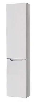 Шкаф пенал AQUAme S3 33 см белый глянец AQM9003WH