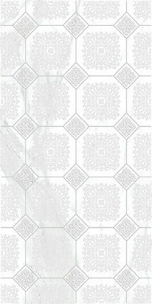 Декор Laparet Olimpus Grand белый 25х50 см, VT\A86\34021