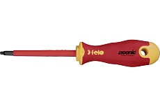 Диэлектрическая отвертка квадрат SQ 2х100 Felo Ergonic 41920090