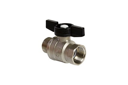 Кран шаровой VRT 3/4'' вн/нар бабочка 528898