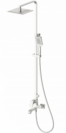 Душевая стойка Wonzon&Woghand Flex WW-88047072-BN брашированный никель