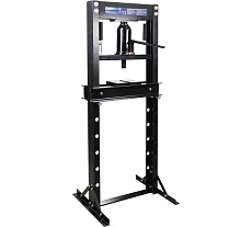 Пресс гидравлический напольный с манометром Forsage 20 т, рабочая высота 0-710 мм, рабочая ширина 640 мм, ход штока 154 мм F-20011 BIG(57200)