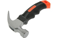 Молоток-гвоздодер Тундра мини, обрезиненная рукоятка, 225 г 2679421