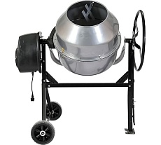 Бетоносмеситель FORZA БСМ 180, 650 Вт, 29.5 об/мин., ножная фиксация барабана, горловина барабана 390 мм FZ08.01.180.000