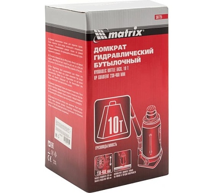 Бутылочный домкрат Matrix MASTER 50725