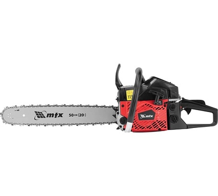 Пила цепная бензиновая MTX MS-5820, шина 50 см, 58 см3, 3,6 л.с., шаг 0,325, паз 1,5 мм 76 зв 95213