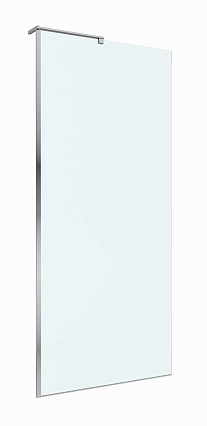 Душевая перегородка Belbagno UNO-L-1-TB-90-C-Cr 90x200 прозрачная, хром