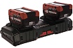 Набор Basic-Set (4 аккумулятора LiHD, 18 В, 8,0 Ач+2 зарядных устройства ASC Ultra+Metaloc) Metabo 685135000