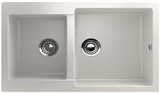 Кухонная мойка Ulgran Classic U-505-341 77 см ультра-белый