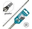 Бур Quadro (10x350 мм; SDS+) RENNBOHR 511035