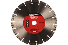 Круг алмазный сегментный TURBO по бетону, камню и кирпичу (230х22.23 мм) Redverg 6621296