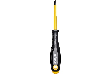 Отвертка диэлектрическая PH1х80мм Inforce 06-09-74