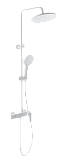 Душевая стойка Wonzon&Woghand WW-B3517-MW белый матовый