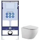 Подвесной унитаз SET Aquatek Европа с инсталляцией