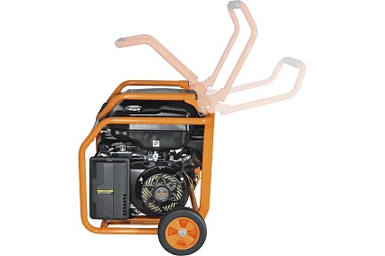 Генератор Carver PPG- 6500АM бензин LT-188F, 5,0/5,5кВт, 220В, бак 33 л, колеса 01.020.00029