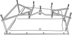 Каркас для ванн Excellent MR-08 Sfera