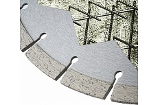 Алмазный сегментный диск по бетону,кирпичу Kronger 300x25,4 мм B200300