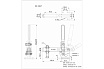 Зажим с вертикальной рукоятью HS CLAMP HS-10247