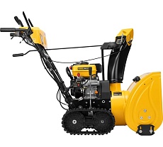 Бензиновая снегоуборочная машина Denzel sbm 610dt pro, 212cc, гусеницы, эл.старт, блок. дифф. 97657