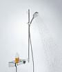 Смеситель для душа Hansgrohe Ecostat Select 13171000 с термостатом