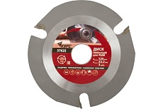 Диск пильный по дереву 125х22.2 мм, 3 зуба с карбидными вставками КУРС 37625