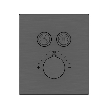 Душевой набор Vincea Inspire VSFW-3I21T1RMB термостат, черный