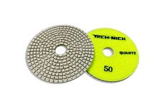 Круг алмазный гибкий шлифовальный АГШК ES 100x3 мм, №50 кварц wet TECH-NICK 111.120.8143