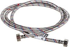 Гибкая подводка для воды Gigant с оплеткой из нержавеющей стали, 1/2"х250 см, г/г P-250-GG