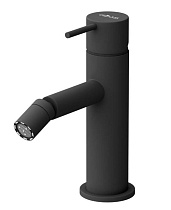 Смеситель для биде Cezares LEAF-BSM-L-NOP черный матовый