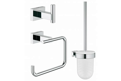 Набор аксессуаров для ванной комнаты Grohe Essentials Cube 40757001