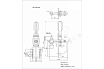 Зажим с вертикальной рукоятью HS CLAMP HS-12050-SM