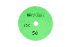 Диск алмазный гибкий черепашкa Fox 100 мм, № 50, сухой рез, 10 шт NOVOCRAFT PPTHW1000050