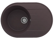 Кухонная мойка Ulgran Quartz Nora 750-06 75 см трюфель