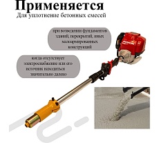 Вибратор глубинный с бензиновым двигателем TeaM (38мм2м) PSV-38