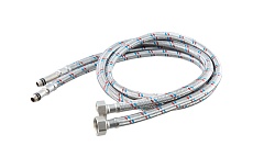 Подводка для смесителя Azario 1.2 м, нержавеющая оплетка, 1/2, пара УТ008634