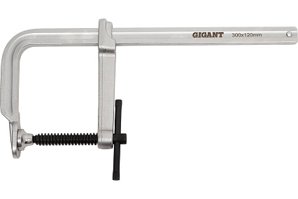 Цельнокованая струбцина Gigant тип F 300/120мм GSFC-120-300