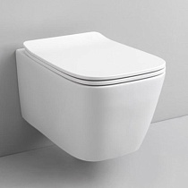 Подвесной унитаз Artceram A16 ASV003 05 00 безободковый, белый матовый