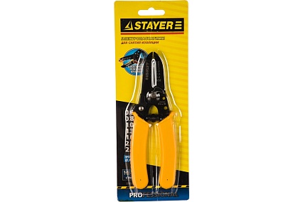 Электропассатижи 170мм Stayer PROFI 2265-17