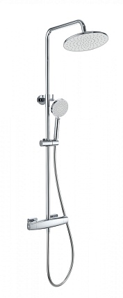 Душевая стойка Wonzon&Woghand Neo WW-B3035-A-CR термостат, хром