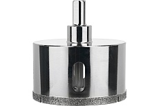 Коронка алмазная по керамограниту и керамике с центрирующим сверлом 68 мм Diamond Industrial DIDCSC068