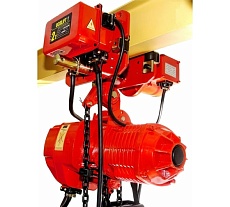 Цепная передвижная электрическая таль OCALIFT 02-01S г/п 2 тонны, высота 12М, 380В OCA0201ST12m