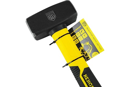 Кованая кувалда Berger BG 1000 г., фиберглассовая рукоятка BG1516